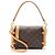 Borsa a tracolla Side Trunk MM in tela Monogram Louis Vuitton Marrone