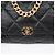 Chanel Borsa a Spalla Maxi Nera in Agnello Nero - vista 2