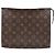 Louis Vuitton Pochette Toilett Pouch Marrone