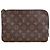 Louis Vuitton Étrier Voyage Pm Clutch Marrone