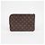 Louis Vuitton Étrier Voyage Pm Clutch Marrone - vista 3
