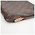 Louis Vuitton Étrier Voyage Pm Clutch Marrone - vista 7