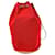 Hermès Polochon Drawstring Cotton Rosso