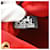 Hermès Polochon Drawstring Cotton Rosso - vista 4