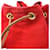 Hermès Polochon Drawstring Cotton Rosso - vista 7