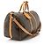 Louis Vuitton Vintage Monogram Canvas Keepall Bandouliere 50 Duffle Marrone - vista 2