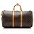 Louis Vuitton Vintage Monogram Canvas Keepall Bandouliere 50 Duffle Marrone - vista 3