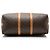 Louis Vuitton Vintage Monogram Canvas Keepall Bandouliere 50 Duffle Marrone - vista 4