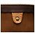Louis Vuitton Vintage Monogram Canvas Keepall Bandouliere 50 Duffle Marrone - vista 9