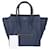 Céline Borsa Micro Tote Luggage Blu