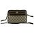 Borsa a tracolla in pelle Gucci GG Marrone