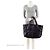 Sacola Shopping Saint Laurent em couro acolchoado com logo Preto - vista 5