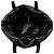 Sacola Shopping Saint Laurent em couro acolchoado com logo Preto - vista 7
