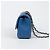 Chanel Classic New Mini Chevron Crossbody Blu - vista 5