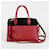 Prada Borsa a spalla tote Esplanade Rosso - vista 6