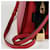 Prada Borsa a spalla tote Esplanade Rosso - vista 9