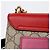 Gucci Picca borsa a tracolla con catena Rosso - vista 8