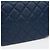 Chanel Borsa a tracolla e spalla Soul Flap in pelle Caviar con catena Blu - vista 5