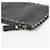 Valentino Garavani Clutch Rockstud in pelle nera Nero  - vista 10