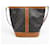 Céline Borsa a secchiello piccola a tracolla Triofe Marrone - vista 4