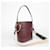 Chloé Borsa a secchiello Roy in pelle bordeaux Rosso - vista 2
