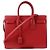Saint Laurent Bolso tote pequeño de hombro Roja