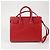 Saint Laurent Bolso tote pequeño de hombro Roja - vista 5