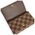 Louis Vuitton Portefeuille Portemonnaie Billets Tresor Damier Wallet Marrone - vista 3