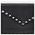 Valentino Garavani Pochette Rockstud Envelope Strap Clutch Noir  - vue 2