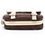 Louis Vuitton Vintage Canvas Antigua Besace Messenger Marrone - vista 4