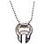Céline Celine Platin-Diamant-Halskette Silber Metallisch - Ansicht 2