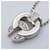 Céline Celine Platin-Diamant-Halskette Silber Metallisch - Ansicht 3