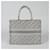 Dior Borsa Book Tote Medium Grigio  - vista 4