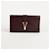 Saint Laurent Cabas Chic Flap Clutch Rosso - vista 2