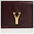 Saint Laurent Cabas Chic Flap Clutch Rosso - vista 3