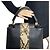 Borsa a tracolla Louis Vuitton Taurillon Capucines MM Black Nero - vista 5
