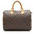 Borsa Louis Vuitton Monogram Canvas Speedy 30 Marrone