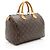 Borsa Louis Vuitton Monogram Canvas Speedy 30 Marrone - vista 2
