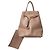 Borsa a mano 2way in pelle Furla Stacy Rosa