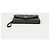 Saint Laurent Pouch a Busta Mix Matelassé Nero - vista 5