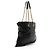 Sacola de couro acolchoado Saint Laurent Pochon com cordão Preto - vista 2