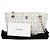 Chanel Mini borsa a tracolla in tweed con catena Bianco