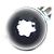Penna a sfera MONTBLANC Starwalker Nero Argento - vista 5