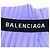 Falda plisada Balenciaga de poliéster Púrpura - vista 7