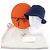Cappello bucket in cotone ricamato logo H Hermès XS59 Blu Blu navy - vista 2
