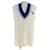 Maglieria in cotone Prada con logo Triangle Crudo  - vista 1