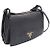 Prada Borsa mini a tracolla con patta VITELLO DINO placcata oro Nero - vista 11