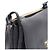 Prada Borsa mini a tracolla con patta VITELLO DINO placcata oro Nero - vista 13