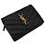Saint Laurent Cartera Matelassé en Tono Dorado