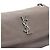 Saint Laurent Borsa crossbody a catena West Hollywood Marrone - vista 15